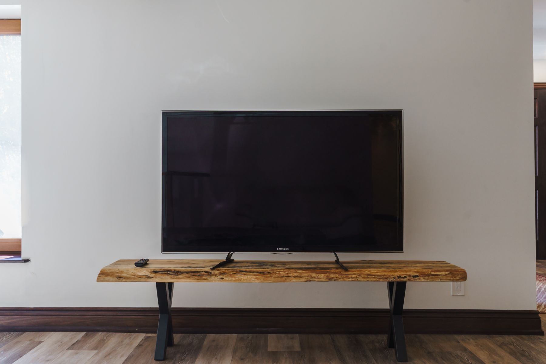 Live Edge TV Table