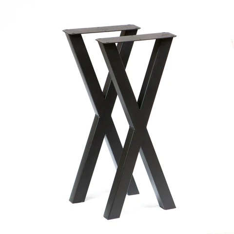 Plus Console table A legs, Black Powder Coated, 1 Pair