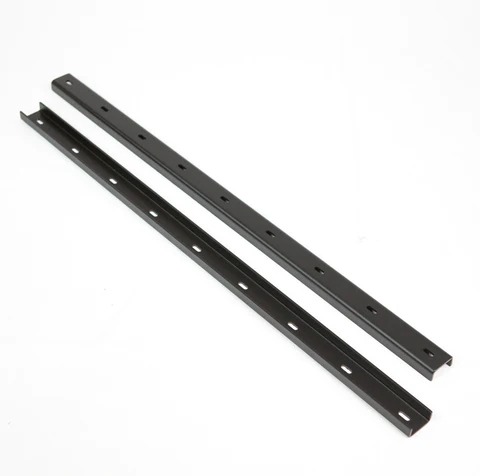 Reinforce C Channel for Table Top, Black Powder Coated, Set/2